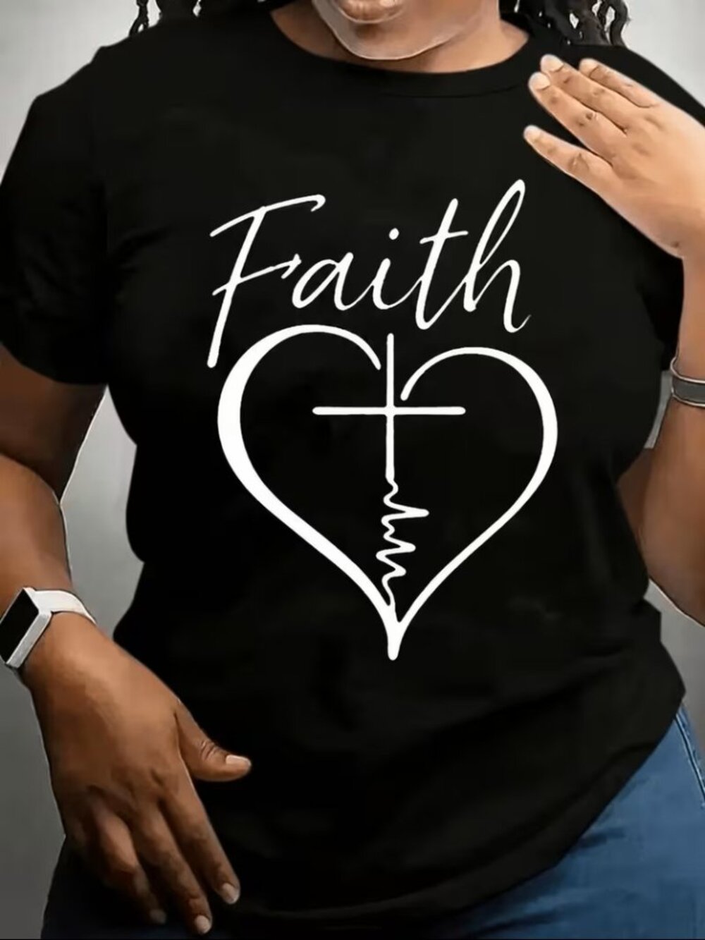 Trendy and Fashionable Women's Pure T-shirts